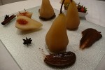 poached pears