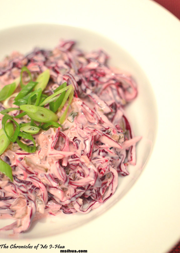 Red Cabbage Remoulade Recipe | Ms & The Boy