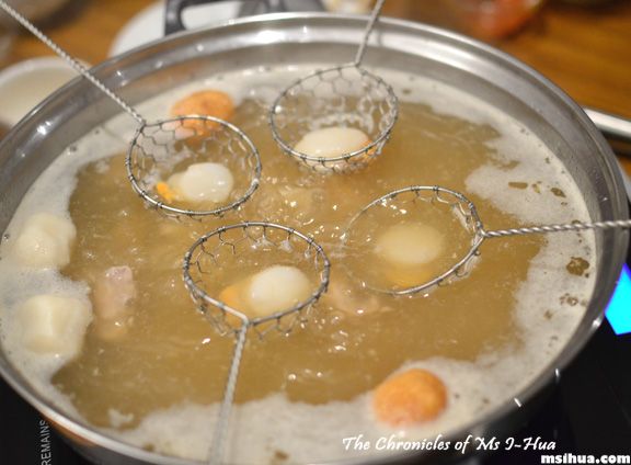 Steamboat Hot Pot With A Portable Induction Cooker Recipe