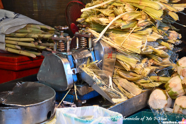 You must try the Sugar Cane drink