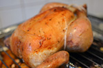Christmas Recipe: Simple Roasted Chicken with Purple Carrots & Pumpkin