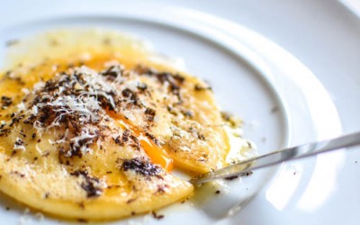 Egg Yolk Raviolo with Truffle Butter Recipe