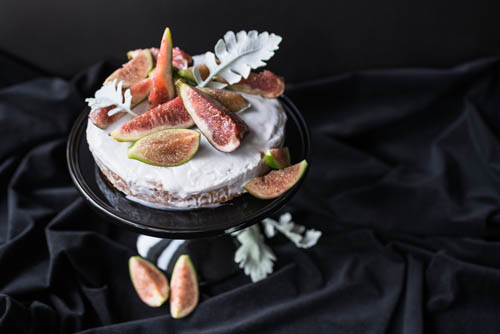 Coconut & Fig Olive Oil Cake Recipe | Ms I-Hua & The Boy